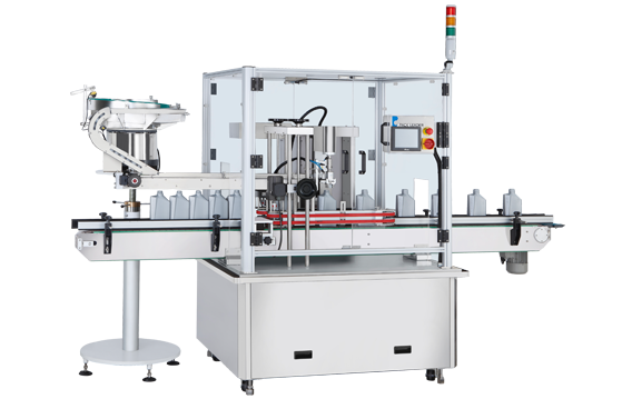 Continuous Style Pick & Place Capping Machine (Servo System) 