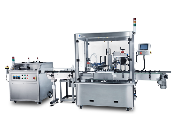 FL-800 Filling-Plugging-Sealing Compact Machine with Unscrambler | Pack ...